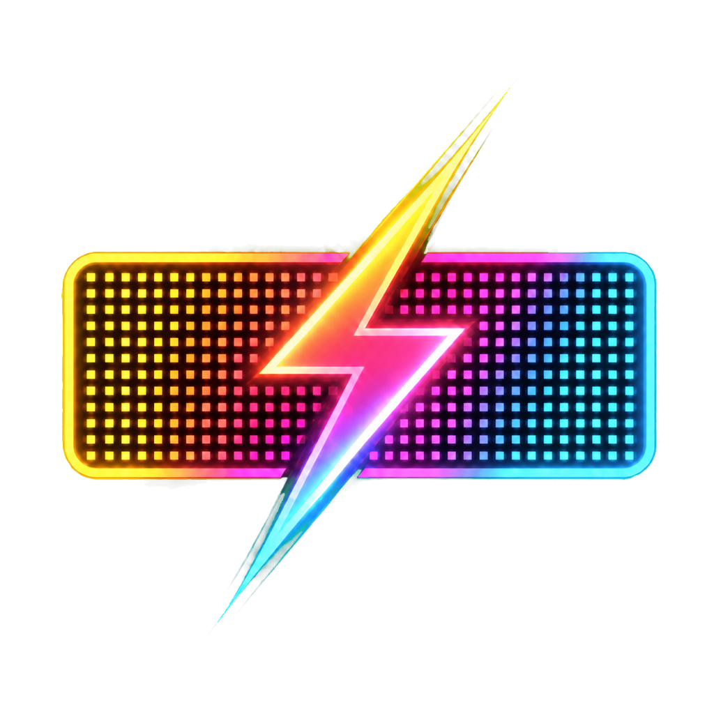 FlashSign neon logo